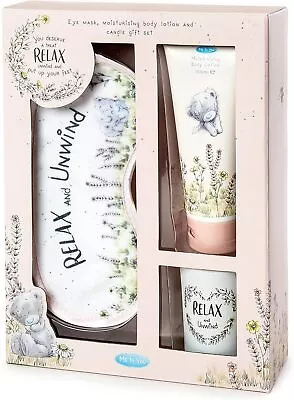 Me To You AGZ01095 Me To You Relax & Unwind Gift Set-Eye Mask Lotion & Candle • £9.99
