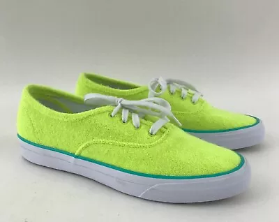 Keds Softerra Shoes Size 9 Neon Yellow Green Tennis Ball Material Sneakers NEW • $35