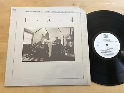 L.A.4 Self-Titled LP Concord Jazz Ray Brown Latin Jazz LA4 Ultrasonic VG+/VG++ • $14.99