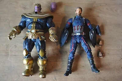 Marvel Avengers Figure Set Captain America And Thanos  • £10