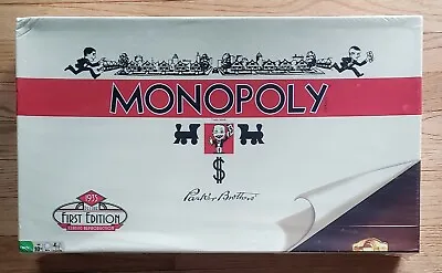 NEW Monopoly 1935 Deluxe 1st Ed Classic Reproduction W/WOOD CASE 2008 Sealed NIB • $299