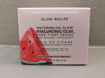 NEW Glow Recipe Watermelon Glow Hyaluronic Clay Pore-Tight Facial Mask 2.02oz • $19.99