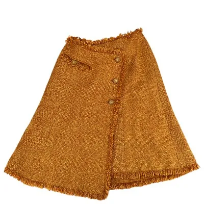 Chanel Skirt Brown 01A #38 122220 • £630.90