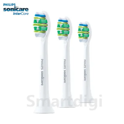 $29.99 • Buy 3pcs Genuine Philips Sonicare DiamondClean InterCare Toothbrush Heads | W/o Box