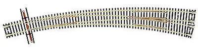 Atlas Code 55 Curved Right Turnout - N Scale Nickel Silver Model Train Track • $23.74