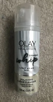 $9.75 • Buy Olay Total Effects Cleansing Whip Polishing Creme Facial Cleanser 5 Fl Oz 