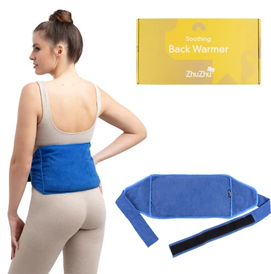 £19.95 • Buy Zhu Zhu Soothing Back Warmer - Microwave Wheat Bag Pain Relief Heat Pad Therapy