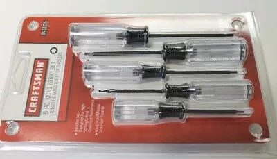 Craftsman USA Screwdriver Set NOS Mini Precision Torx Drivers T-5 6 7 8 9 • $37.97