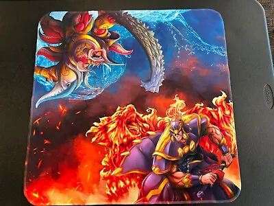 Brand New! 2 Fire Fist Bear Vs Mermail Abyssmegalo Yugioh Playmat Stitched • $79.99