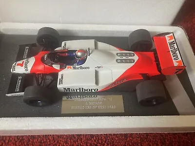 Minichamps 1/18 Mclaren MP4/1 John Watson 1983 US GP Winner (inc Malboro Decals) • £220