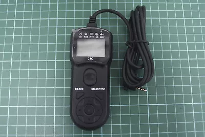 JJC TM Series Multi Function Timer Remote Control LCD Exc UK Dispatch • £15