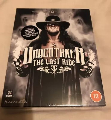 Wwe Undertaker The Last Ride Hand Signed Collector’s Edition Blu-ray *only* 500 • £150