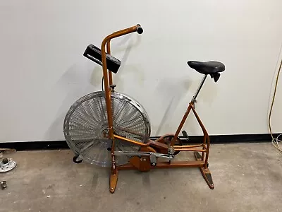 Vintage Schwinn Airdyne Ergometric Exerciser Copper Ad-3 Exercise Bike • $400