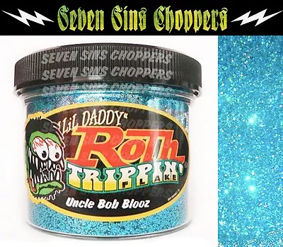 Roth Flake Trippin UNCLE BOB BLOOZ Chopper Hotrod Metalflake Sparkle Paint • $16.95