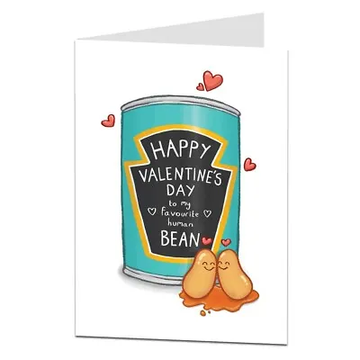 Funny Valentines Day Card Cute Romantic Boyfriend Girlfriend Husband Wife • £3.25