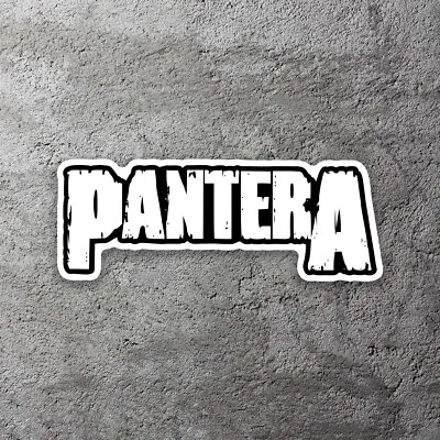 Pantera Logo Vinyl Sticker 5  Wide - Includes Two Stickers • $5.99