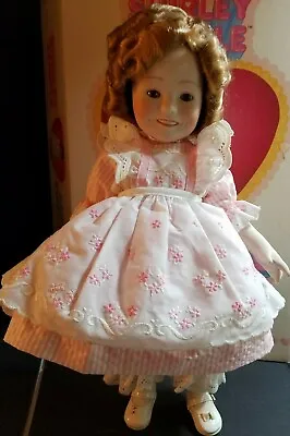 Vintage Shirley Temple Porcelain Doll 16  Limited Edition Ideal 1982 With Box • $39.95