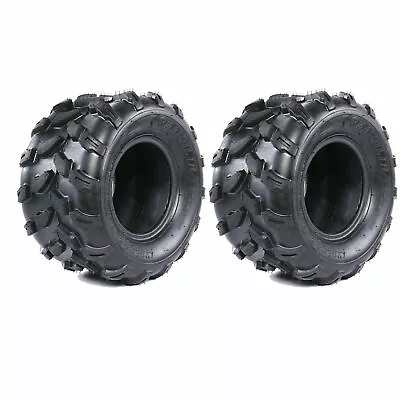 £136.38 • Buy 2PCS 18x9.50-8 18/950-8 Tubeless Rear Tires 4PLY Lawn Mower Tractor Go Kart ATV