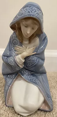 LLADRO #5477 MARY NATIVITY Figure CHRISTMAS PORCELAIN MINT CONDITION • $174.99