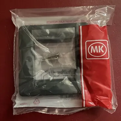MK Logic Plus K0182 GRA 1G Euro Data Frontplate (50x50mm) Graphite • £3