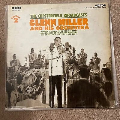 The Chesterfield Broadcasts Glenn Miller And His Orchestra Vol 2 LP 33RPM Vinyl • $6