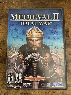 Total War MEDIEVAL 2 II PCDVD + Manual  & Techchart * • $7.99