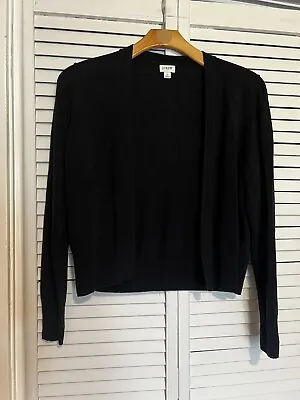 J. CREW MERCHANTILE Women’s Size Large L Cardigan Top Shirt Sweater Navy Blue • $17.46