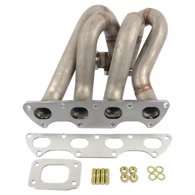 HP-Series Honda Civic B16 B18 44mm Top Mount Equal Length T3 Turbo Manifold • $196.69