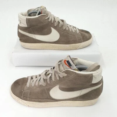 £19.99 • Buy Nike Blazer Mid Suede Trainer Grey Uk7 Eu41 Made In Indonesia 2013 429988-003
