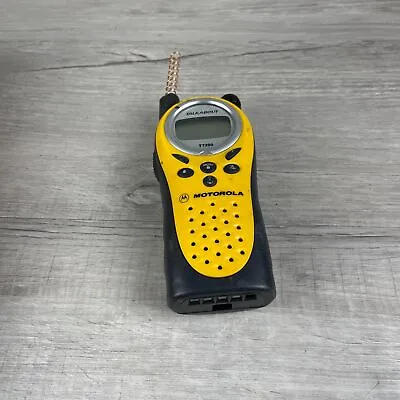 Motorola TalkAbout T7200 Yellow 22-Channels GMRS/FRS Two-Way Radio Walkie Talkie • $22.29