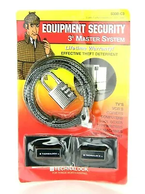 Technalock Computer AV Anti Theft Security Master Lock System • $12.99