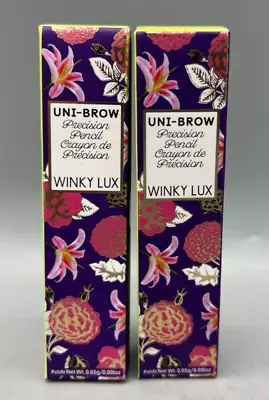 2 Packs - Winky Lux Uni-brow Universal Eyebrow Pencil Travel Mini 0.003g .001oz  • $11.99