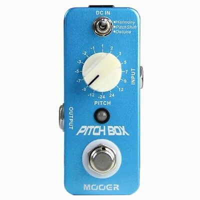 Mooer Pitch Box Guitar Effect Pedal 3 Effects Modes Harmony Pitch Shift Detune • $58