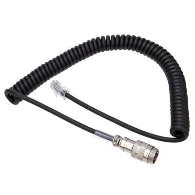 8Pin To RJ-45 Ridao Speaker PU Cable Adapter For Yaesu Microphone MD-200 MD-100 • $13.46