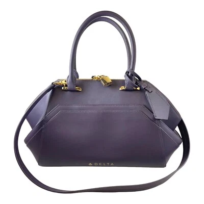 $174.95 • Buy Delta Airlines Zac Posen Passport Plum Purse/Handbag Exclusive Delta Accessory