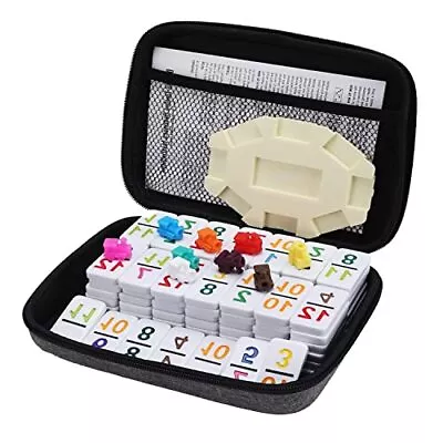 Doreimi Mexican Train Dominoes Set Double 12 Colored Number Dominos Family Bo... • $48.42