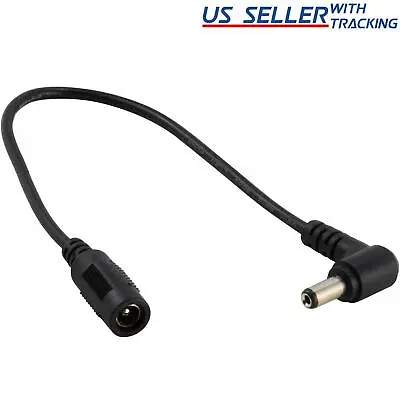 DC Power Right Angle Power Extension 5.5mm X 2.1mm For CCTV Camera DVR • $4.99