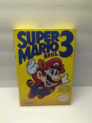 Super Mario Bros. 3 SMB 3 NES Nintendo Complete CIB Box Manual Inserts Lot Look! • $102.95