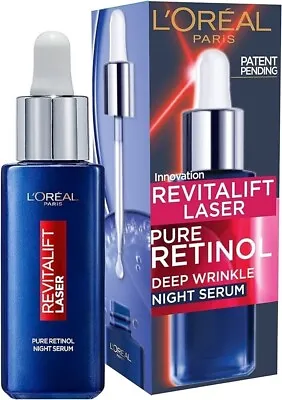 L'Oreal Paris Revitalift Laser Pure Retinol Deep Wrinkle Night Serum • £14.50