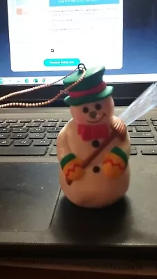 Vintage AVON 'Super Special Snowman'  Light-up Ornament 1992  (NOS) • $5.45