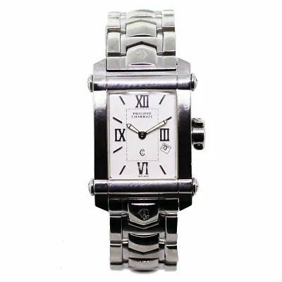 $695 • Buy Philippe Charriol Columbus Stainless Steel Mens Watch COR-80-2-60-0830