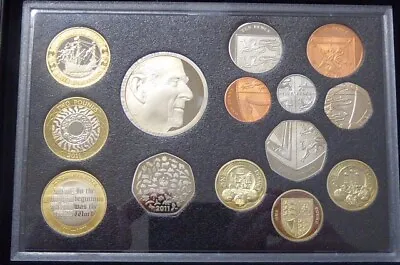 Royal Mint The United Kingdom Proof Coin Set  2011  (n82) • £100