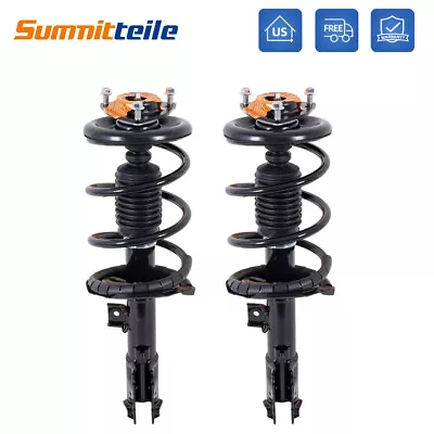 2X Complete Front Shock Struts Coil Spring For 2008-2011 Mitsubishi Lancer DE ES • $119.89