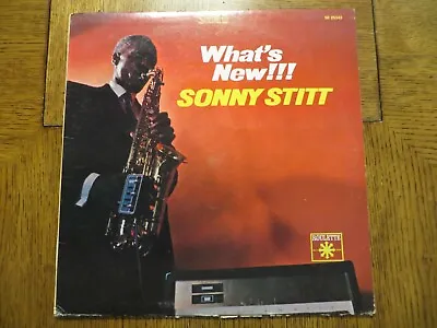 What's New!!! Sonny Stitt Plays The Varitone - Roulette SR 25343 Vinyl LP VG/VG! • $12.76