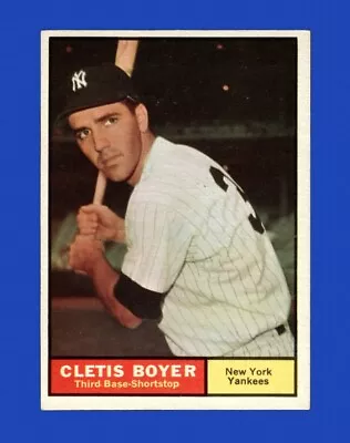 1961 Topps Set-Break # 19 Clete Boyer EX-EXMINT *GMCARDS* • $0.79