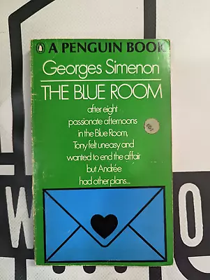 The Blue Room By George Simenon 1968 Paperback Vintage! A Penguin Book • $2.50