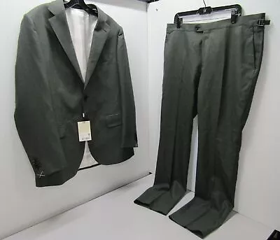 Suitsupply Men's US 46 Perennial Havana Suit Dark Green • $249.99