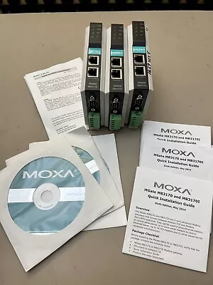 Qty. 1 MOXA MGATE MB3170 - Modbus Serial To Modbus TCIP Converter / Used • $75