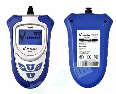 VAG Car Code ReaderV-checker V202 Diagnose All Electronic Systems Of VW Series • $79.65