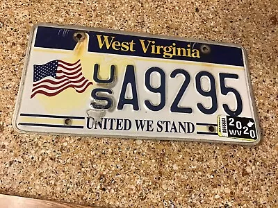 West Virginia Expired License Plate Aluminum United We Stand A9295 US Flag • $8.99